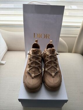 Dior Beige Runner Sneakers